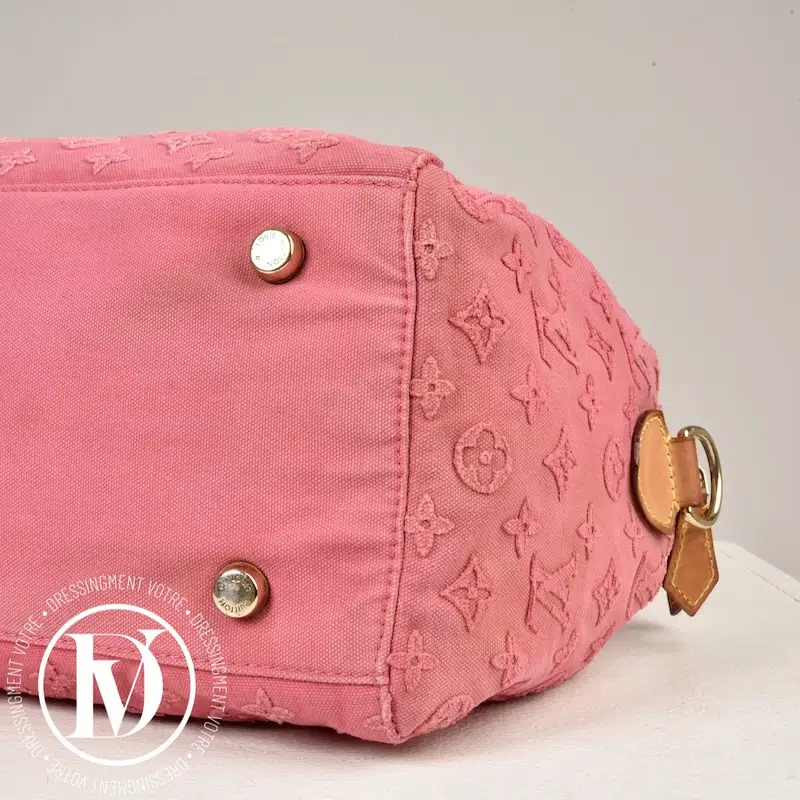 Sac Speedy 35 bandoulière denim rose - Louis Vuitton Sac Speedy 35 bandoulière denim rose - Louis Vuitton – Image 9