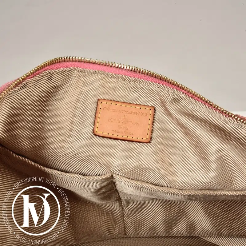 Sac Speedy 35 bandoulière denim rose - Louis Vuitton Sac Speedy 35 bandoulière denim rose - Louis Vuitton – Image 11