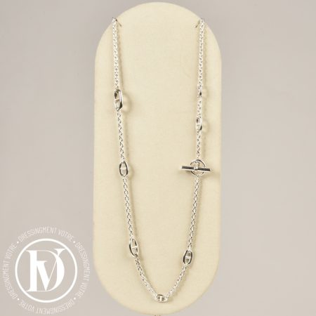 Sautoir Farandole 80 en argent - Hermès