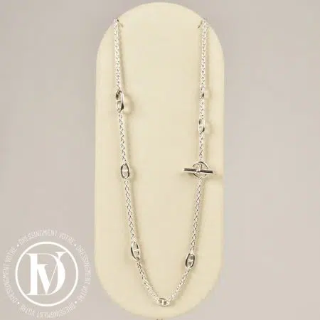 Sautoir Farandole 80 en argent - Hermès