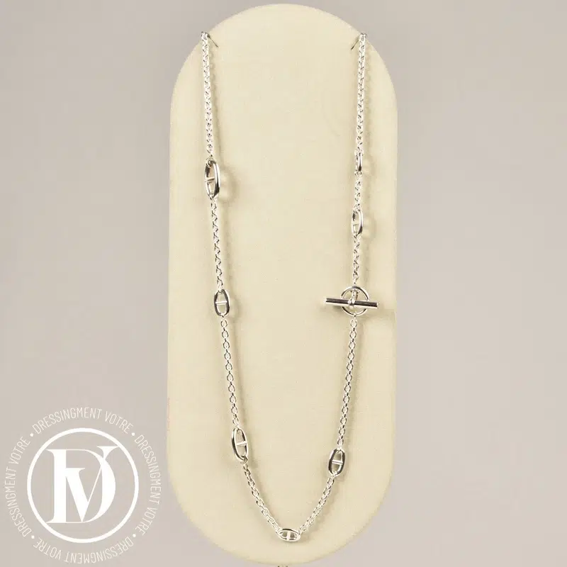 Sautoir Farandole 80 en argent - Hermès Sautoir Farandole 80 en argent - Hermès Dressingment Votre