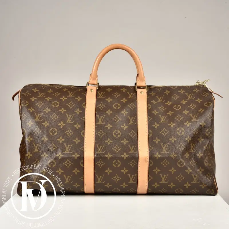 Sac Keepall 50 en toile monogram - Louis Vuitton Louis Vuitton de Seconde Main | Articles de Mode & Luxe Sac Keepall 50 en toile monogram - Louis Vuitton Dressingment Votre