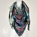 Châle 140 cachemire "De la Mer au Ciel" - Hermès Dressingment Votre