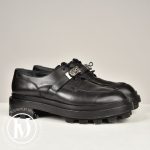 Derbies First en cuir noir p.40 - Hermès Dressingment Votre