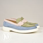 Mocassins Guillaume en suède multicolore p.40 - Hermès Dressingment Votre