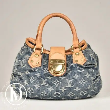 Sac Pleaty denim monogram - Louis Vuitton
