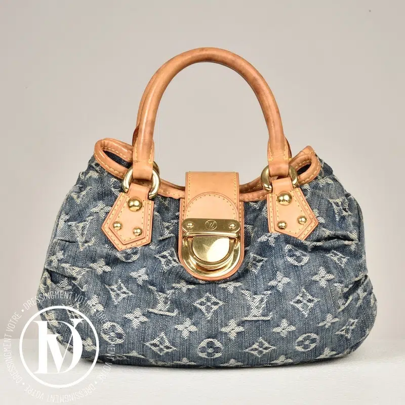 Sac Pleaty denim monogram - Louis Vuitton Sac Pleaty denim monogram - Louis Vuitton
