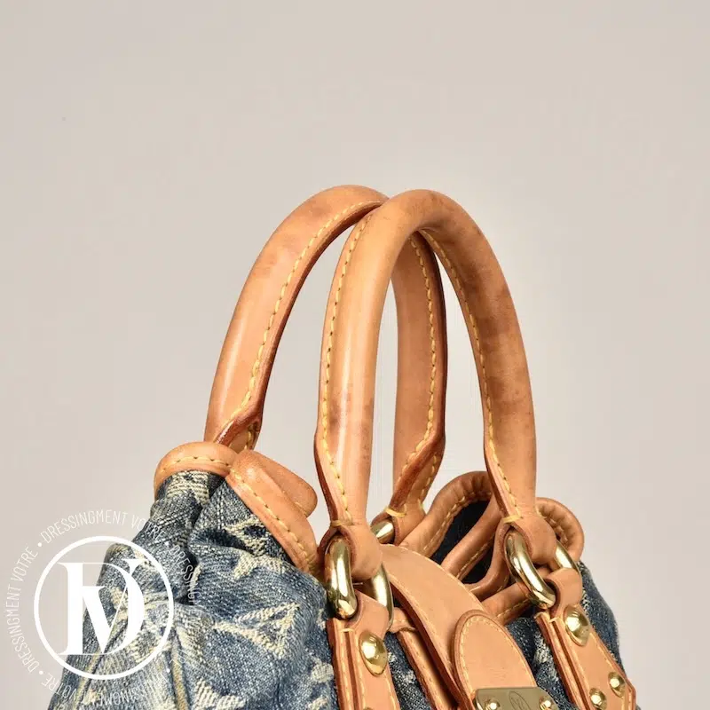 Sac Pleaty denim monogram - Louis Vuitton Sac Pleaty denim monogram - Louis Vuitton – Image 4
