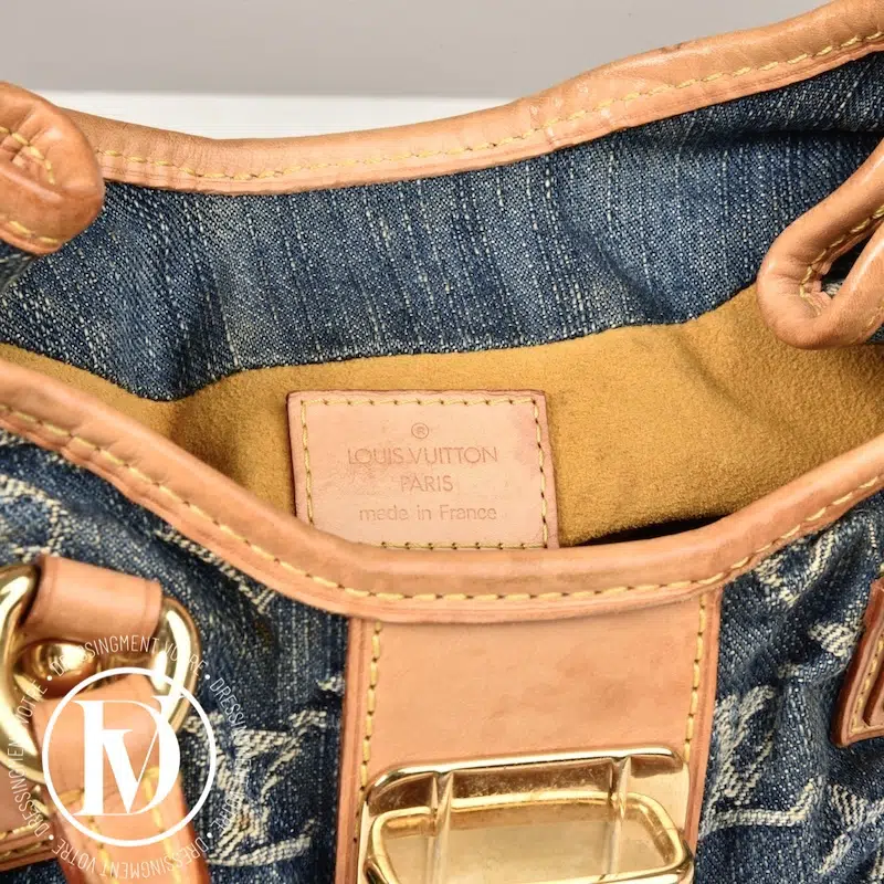 Sac Pleaty denim monogram - Louis Vuitton Sac Pleaty denim monogram - Louis Vuitton – Image 8