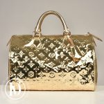 Sac Speedy 35 monogram miroir doré - Louis Vuitton Dressingment Votre