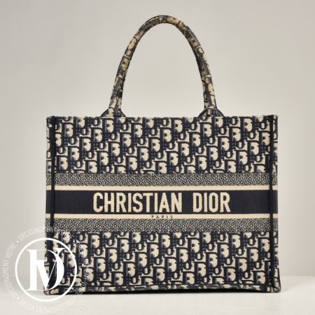 Tote Book médium toile DiorOblique - Dior