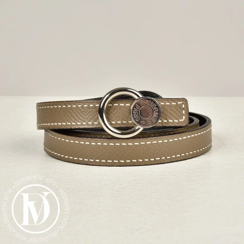 Ceinture reversible Clou de Selle t.70 - Hermès site seconde main de luxe,friperie de luxe,marque de luxe pas cher,seconde main vetement de luxe,friperie haut de gamme en ligne Ceinture reversible Clou de Selle t.70 - Hermès Dressingment Votre