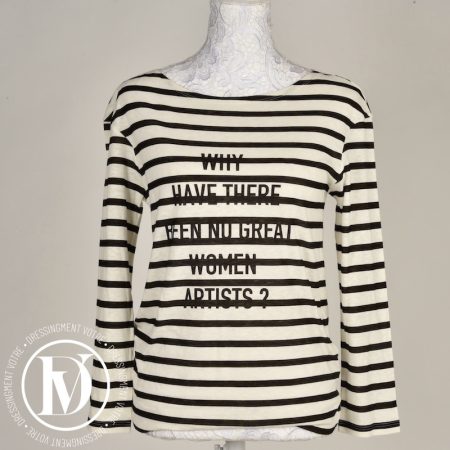Top en coton marinière t.M - Dior
