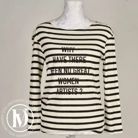 Accueil site seconde main de luxe,friperie de luxe,marque de luxe pas cher,seconde main vetement de luxe,friperie haut de gamme en ligne Top en coton marinière t.M - Dior