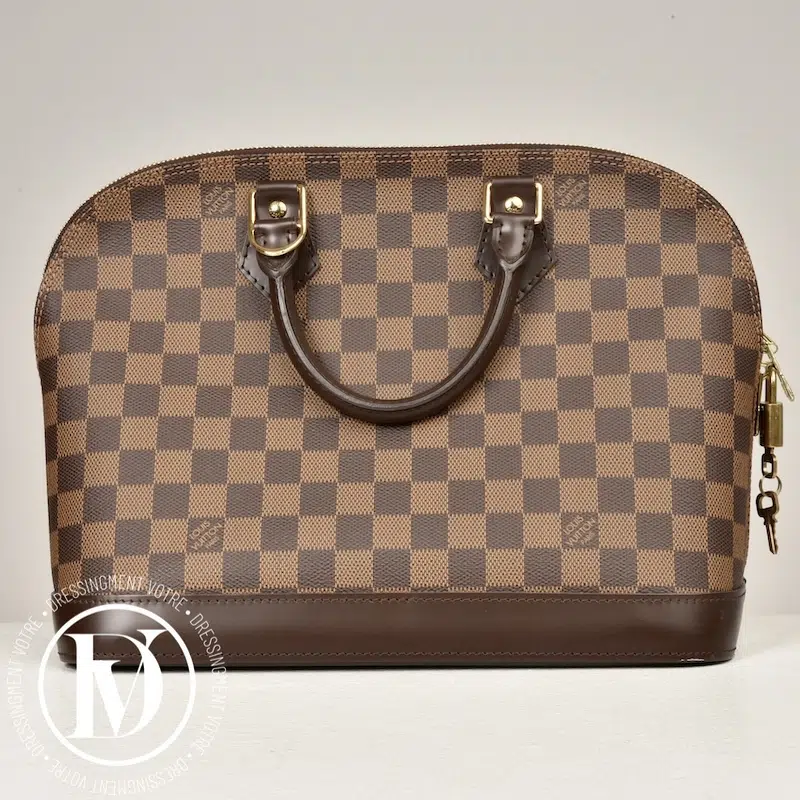 Sac Alma PM damier ébène - Louis Vuitton Sac Alma PM damier ébène - Louis Vuitton