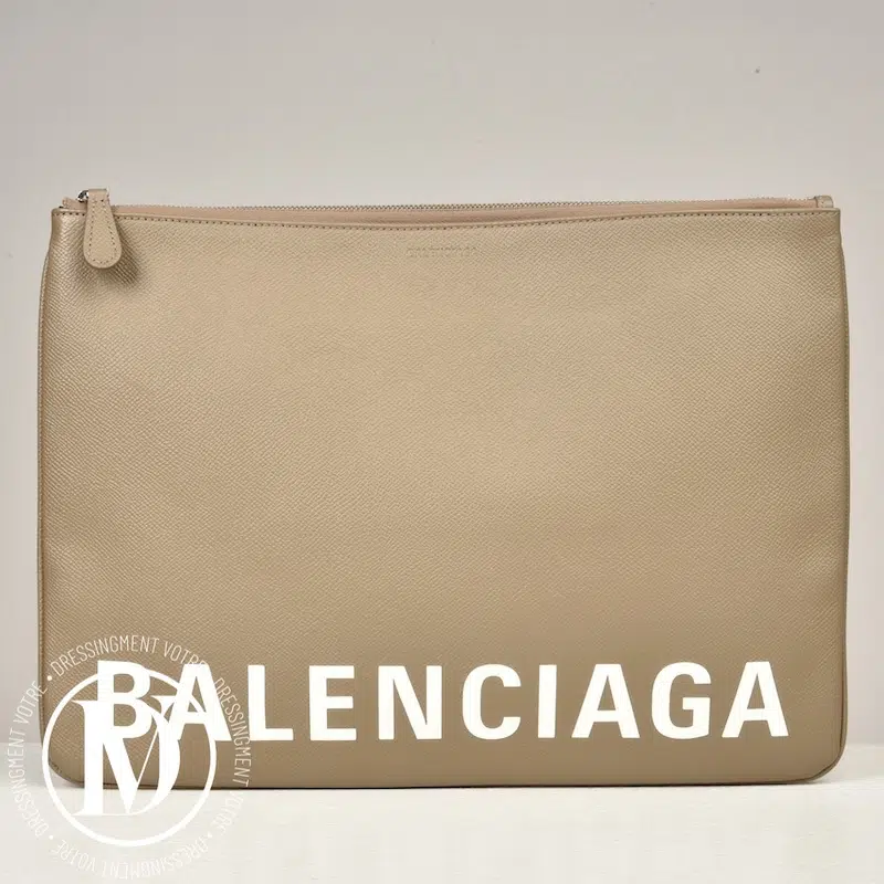 Grande pochette en cuir - Balenciaga Grande pochette en cuir - Balenciaga