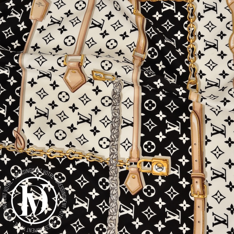 Carré 90 Monogram Confidential - Louis Vuitton Carré 90 Monogram Confidential - Louis Vuitton – Image 3