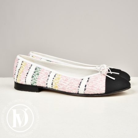 Ballerines en tweed multicolores p.38 - Chanel Dressingment Votre