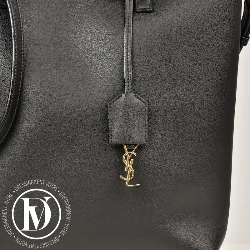 Sac Toy Shopping en cuir noir - Saint Laurent Sac Toy Shopping en cuir noir - Saint Laurent – Image 6