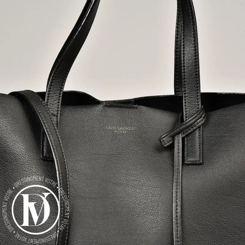 Sac Toy Shopping en cuir noir - Saint Laurent Sac Toy Shopping en cuir noir - Saint Laurent – Image 5