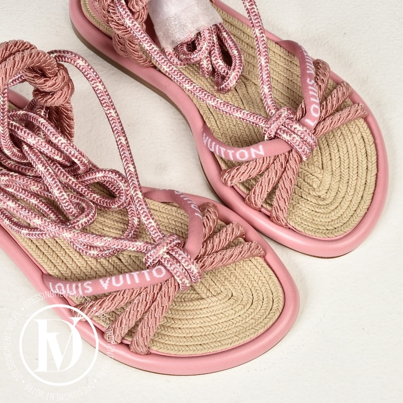 Sandales Maia roses p.36 - Louis Vuitton Sandales Maia roses p.36 - Louis Vuitton – Image 3