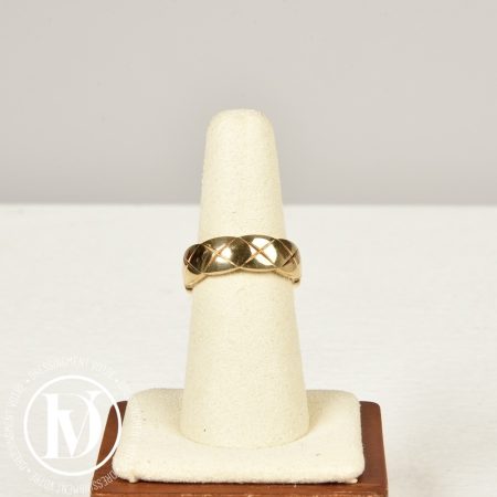 Accueil site seconde main de luxe,friperie de luxe,marque de luxe pas cher,seconde main vetement de luxe,friperie haut de gamme en ligne Bague Coco Crush en or jaune t.54 - Chanel