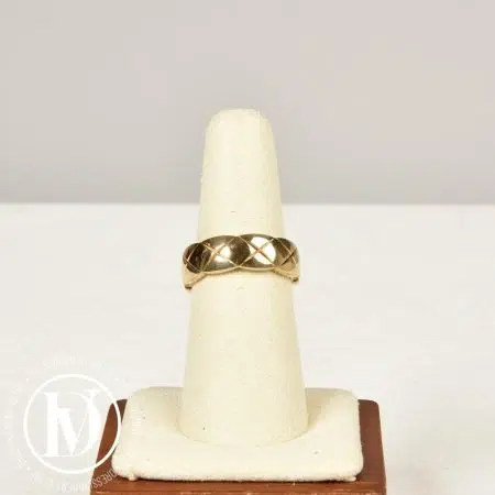 Bague Coco Crush en or jaune t.54 - Chanel