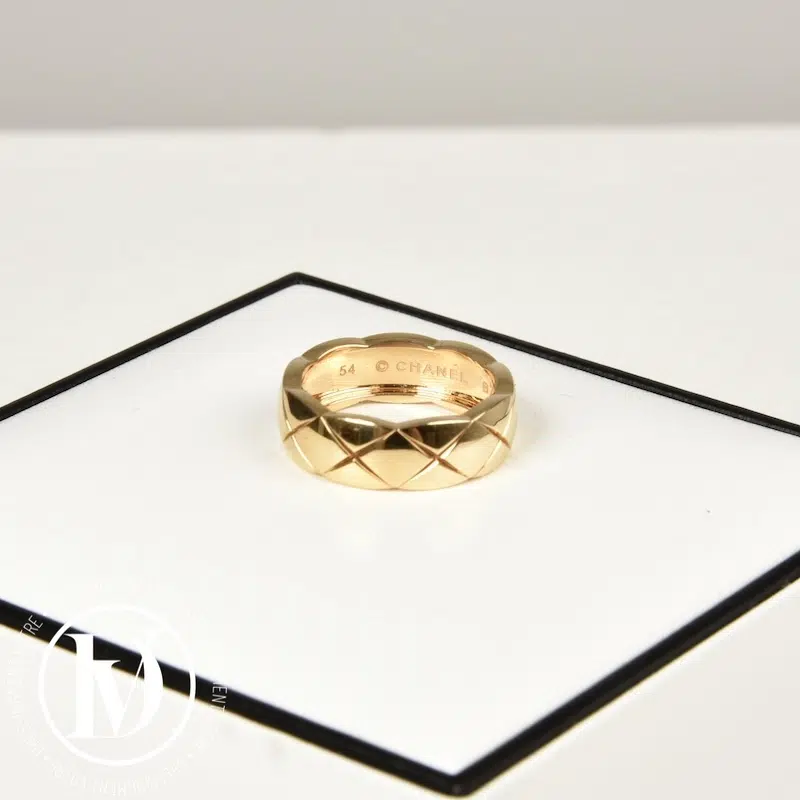 Bague Coco Crush en or jaune t.54 - Chanel Bague Coco Crush en or jaune t.54 - Chanel – Image 4