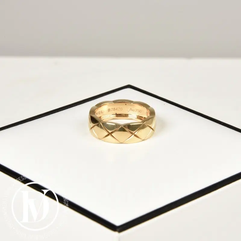 Bague Coco Crush en or jaune t.54 - Chanel Bague Coco Crush en or jaune t.54 - Chanel – Image 5