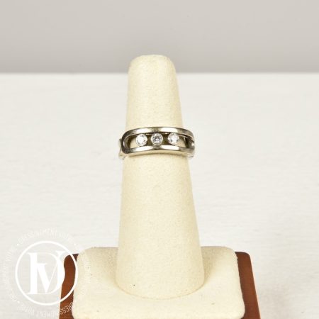 Bague Move classique GM en or blanc t.52 - Messika Dressingment Votre