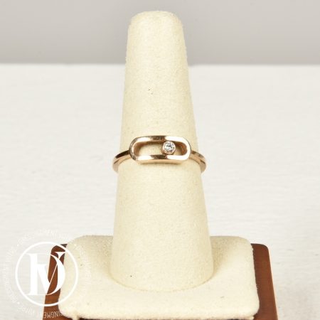 Accueil site seconde main de luxe,friperie de luxe,marque de luxe pas cher,seconde main vetement de luxe,friperie haut de gamme en ligne Bague Move Uno GM or jaune t.55 - Messika