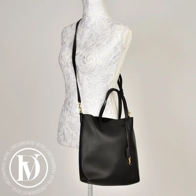 Sac Toy Shopping en cuir noir - Saint Laurent Sac Toy Shopping en cuir noir - Saint Laurent – Image 2