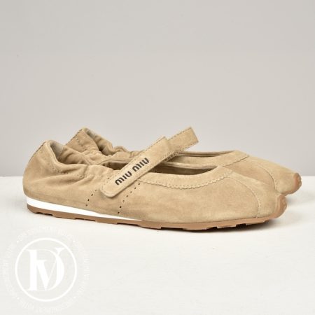 Ballerines en suède Plume p.38 - Miu Miu Dressingment Votre