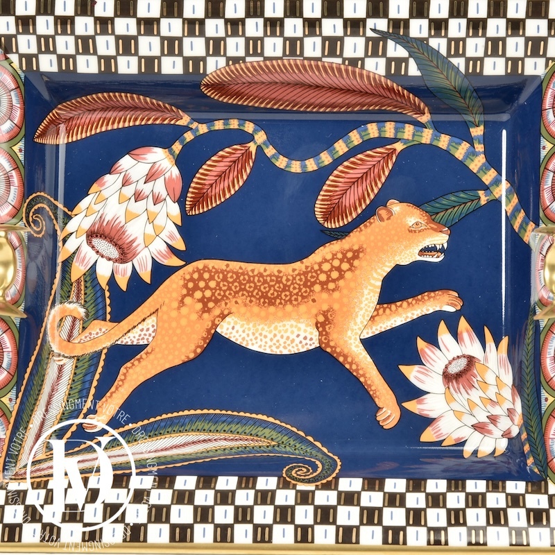Cendrier en porcelaine "Savana Dance" - Hermès Cendrier en porcelaine "Savana Dance" - Hermès – Image 2