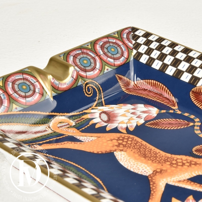 Cendrier en porcelaine "Savana Dance" - Hermès Cendrier en porcelaine "Savana Dance" - Hermès – Image 5