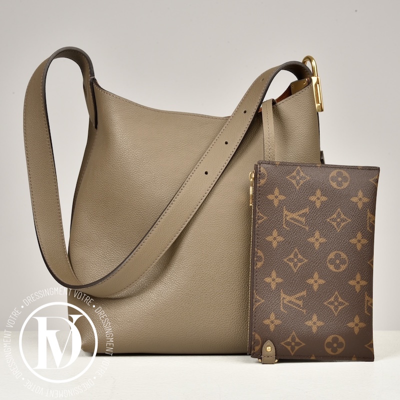 Sac Hobo PM en cuir smoke - Louis Vuitton Sac Hobo PM en cuir smoke - Louis Vuitton – Image 3