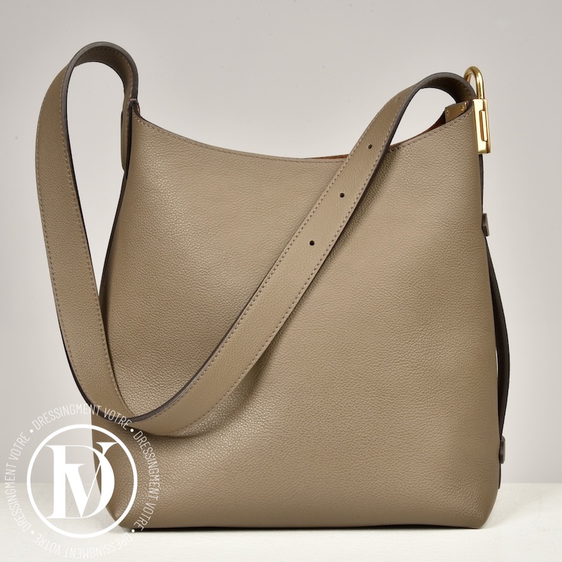 Sac Hobo PM en cuir smoke - Louis Vuitton Sac Hobo PM en cuir smoke - Louis Vuitton