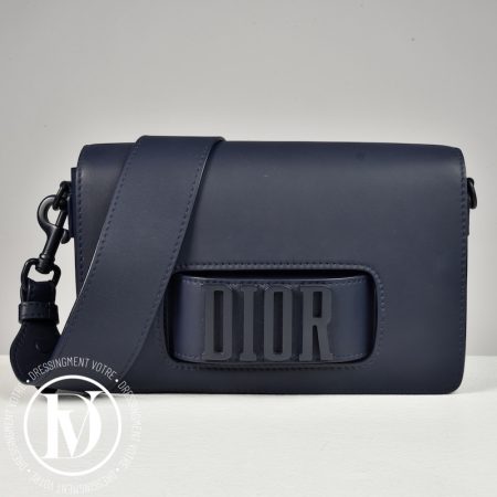 Sac Dio(r)evolution en cuir bleu - Dior