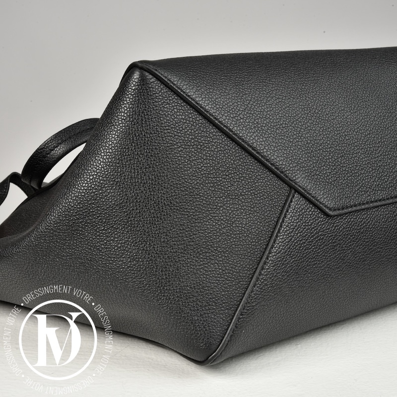 Cabas Phantom en cuir grainé noir - Céline Cabas Phantom en cuir grainé noir - Céline – Image 6
