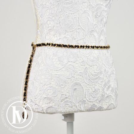 Ceinture vintage plaqué or t.90 - Chanel