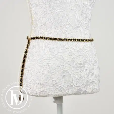 Ceinture vintage plaqué or t.90 - Chanel