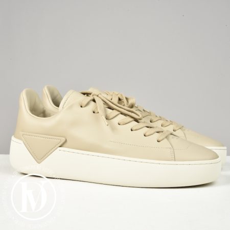 Baskets Court en cuir beige désert p.38,5 - Chanel Dressingment Votre