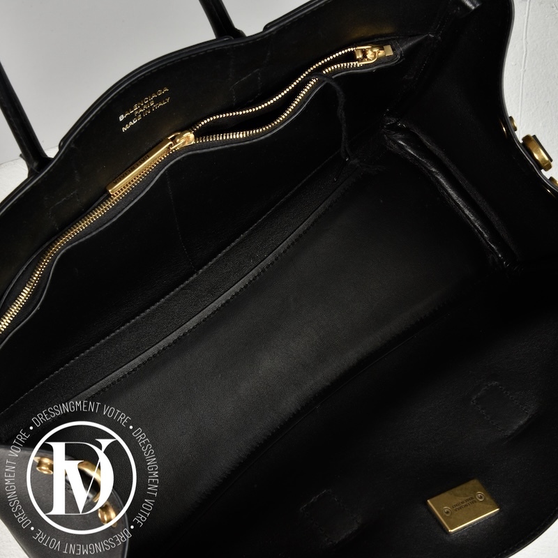 Sac Carry All Bel Air small en cuir noir - Balenciaga Sac Carry All Bel Air small en cuir noir - Balenciaga – Image 8
