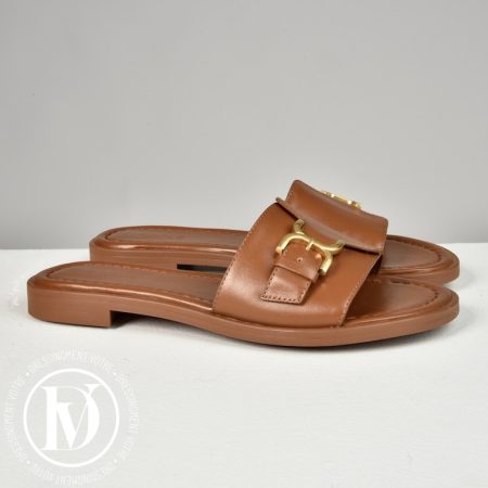 Mules Marcie en cuir gold p.37 - Chloé Dressingment Votre