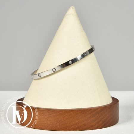 Bracelet Love 6 diamants PM en or gris - Cartier Dressingment Votre