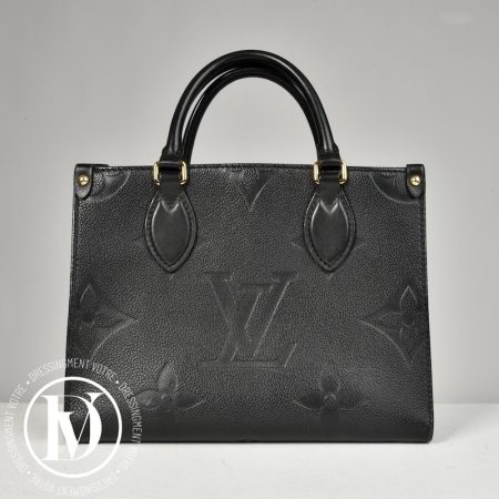 Cabas OnTheGo PM monogram empreinte noir - Louis Vuitton Dressingment Votre