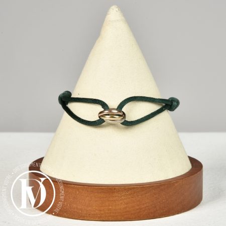 Accueil site seconde main de luxe,friperie de luxe,marque de luxe pas cher,seconde main vetement de luxe,friperie haut de gamme en ligne Bracelet Trinity Cordon - Cartier