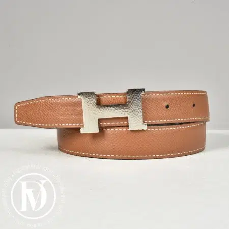 Accueil site seconde main de luxe,friperie de luxe,marque de luxe pas cher,seconde main vetement de luxe,friperie haut de gamme en ligne Ceinture reversible en cuir t.75 - Hermès