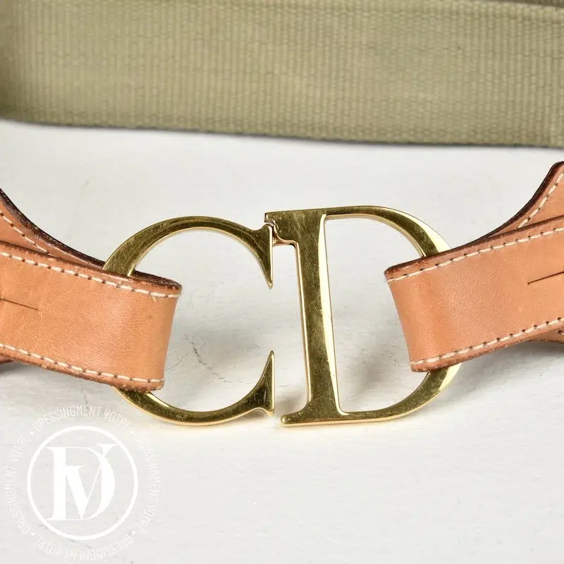 Ceinture CD réglable vintage - Dior Ceinture CD réglable vintage - Dior – Image 3