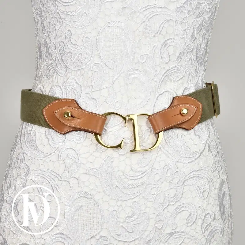 Ceinture CD réglable vintage - Dior Ceinture CD réglable vintage - Dior – Image 2